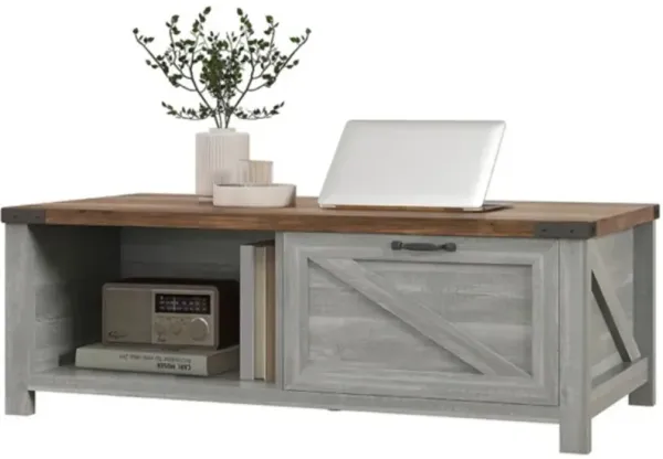 Coffee Table with Storage for Living Room Organization and Stylish Décor