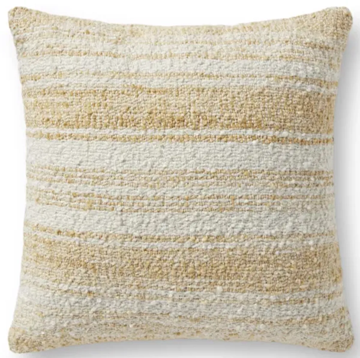Drew PCJ0001 Gold/Ivory 18" x 18" Pillow