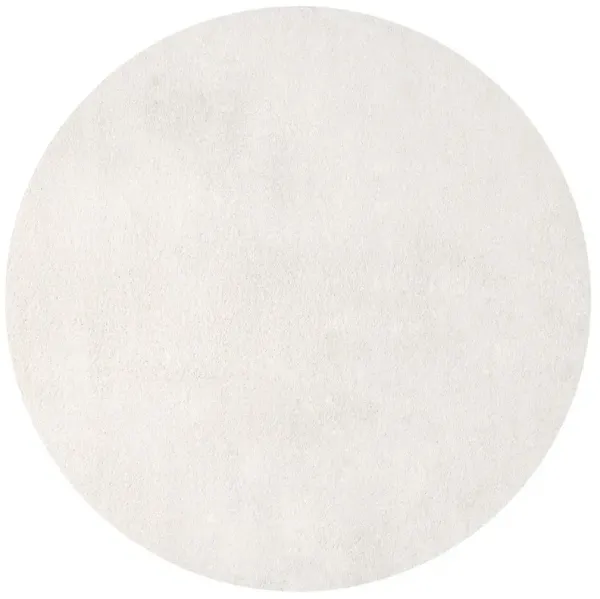 Haze Solid Low Pile Round Area Rug