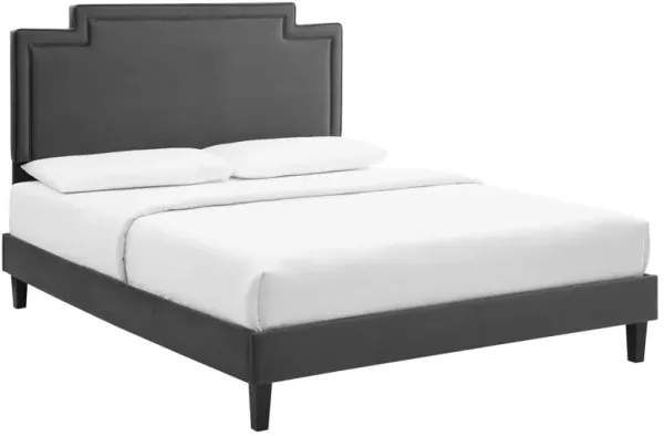 Modway - Liva Performance Velvet King Bed