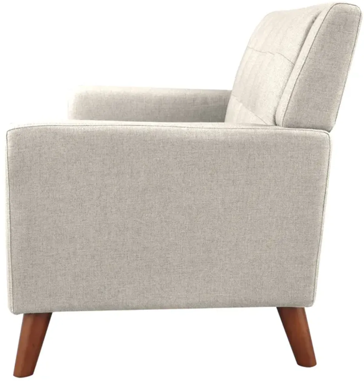 Merax Modern Fabric Loveseat Accent Sofa Chair