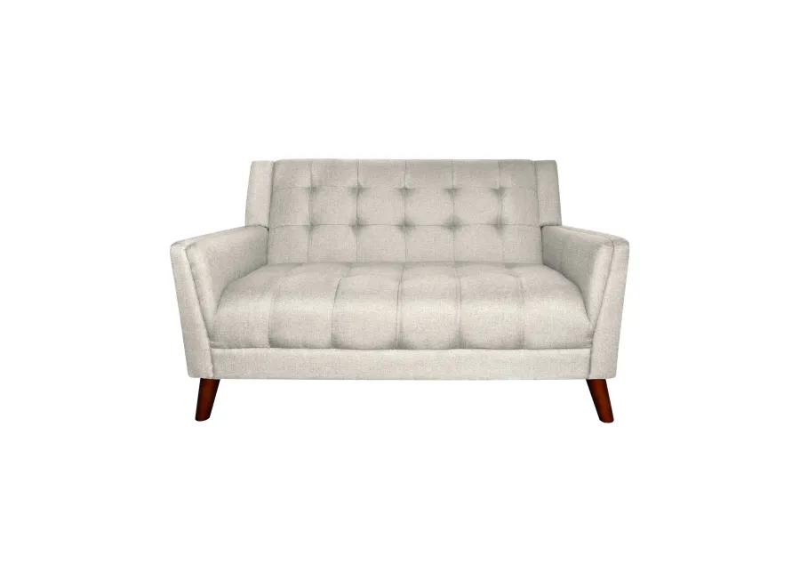 Merax Modern Fabric Loveseat Accent Sofa Chair