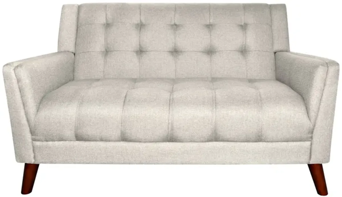 Merax Modern Fabric Loveseat Accent Sofa Chair