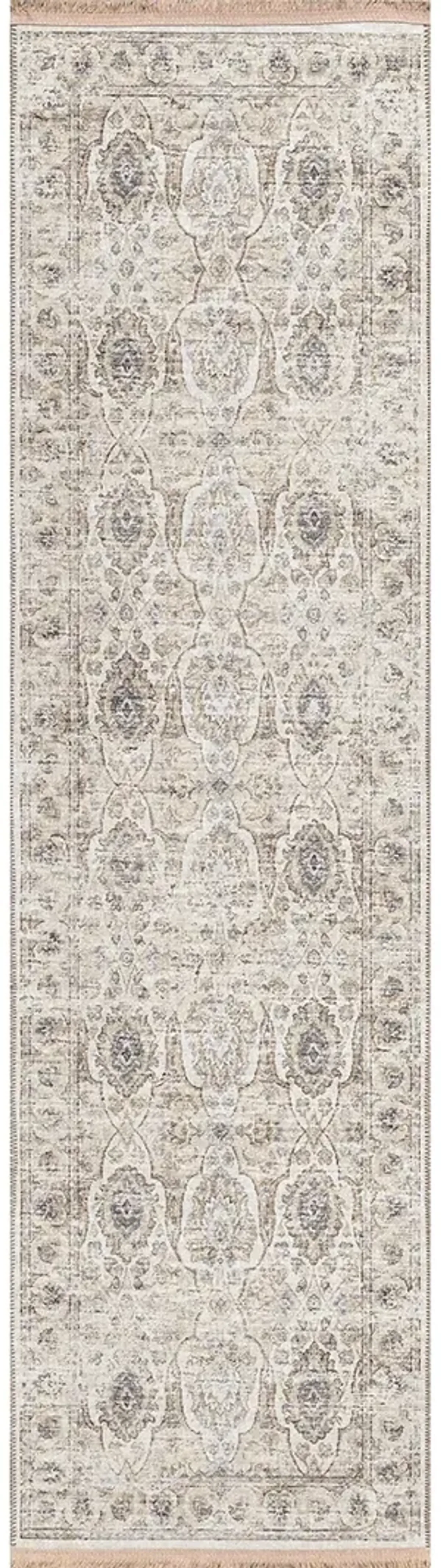 Marbella MB5 Ivory 2'3" x 12' Rug