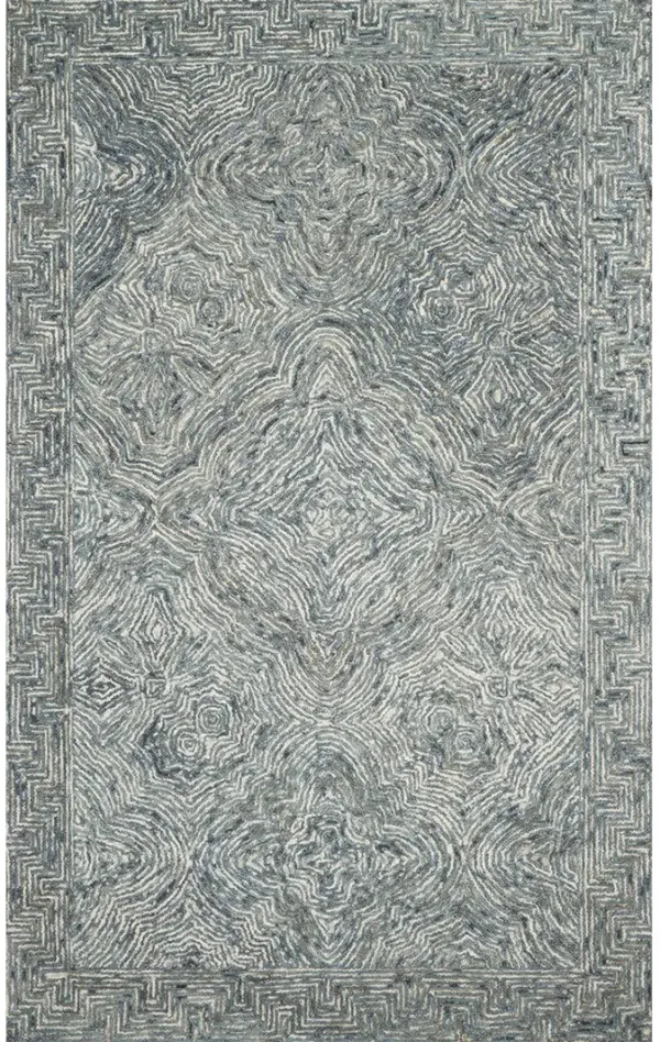 Ziva ZV04 Denim 5' x 7'6" Rug