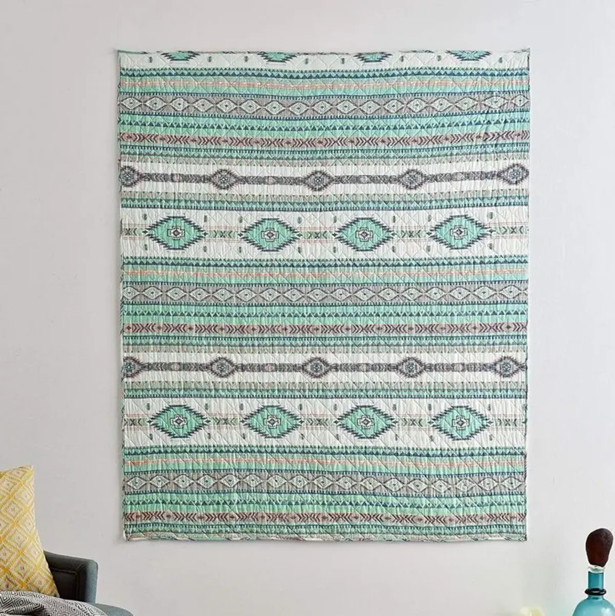 Barefoot Bungalow Accessory Throw Phoenix - Phoenix Turquoise 50x60