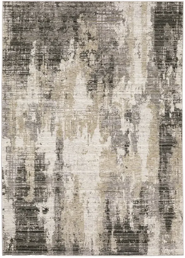 Nebulous 9'10" x 12'10" Grey Rug