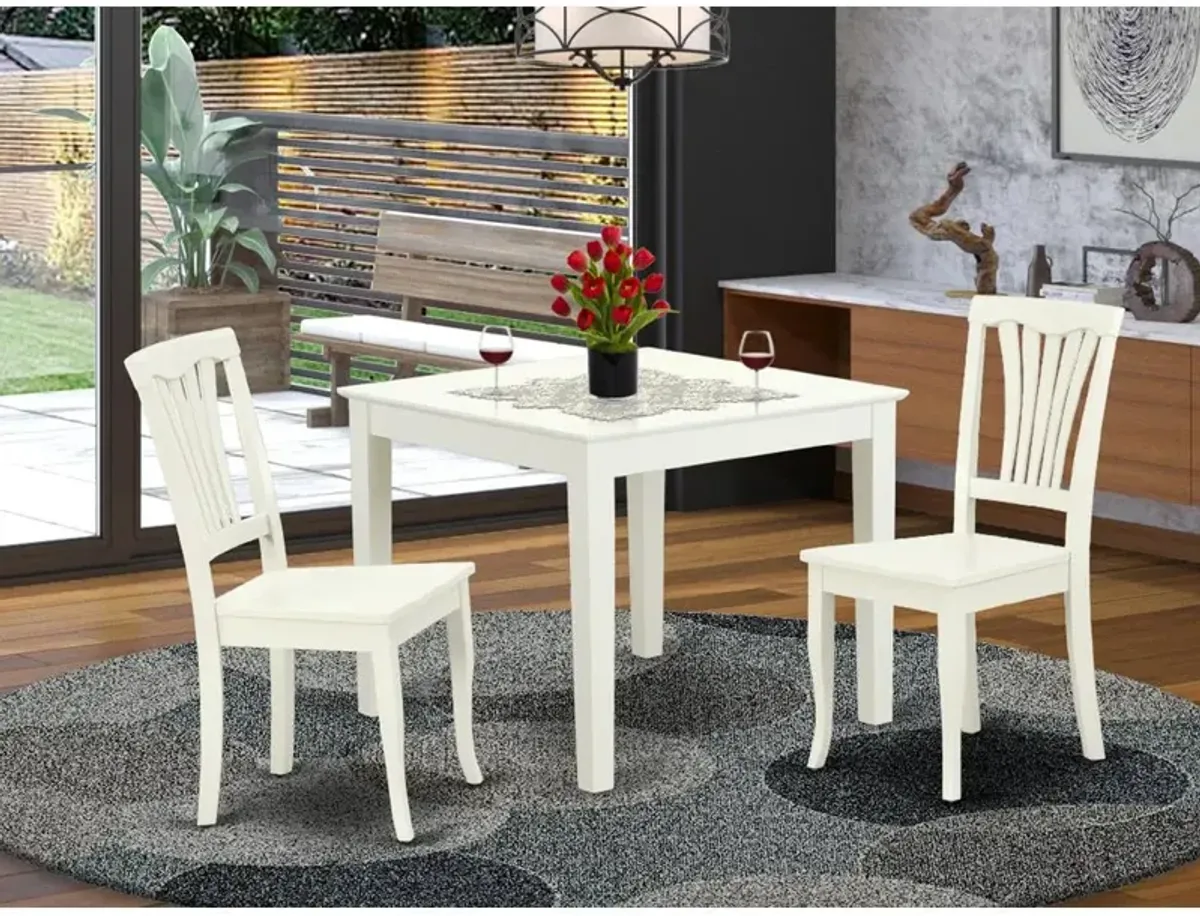 Dining Room Set Linen White