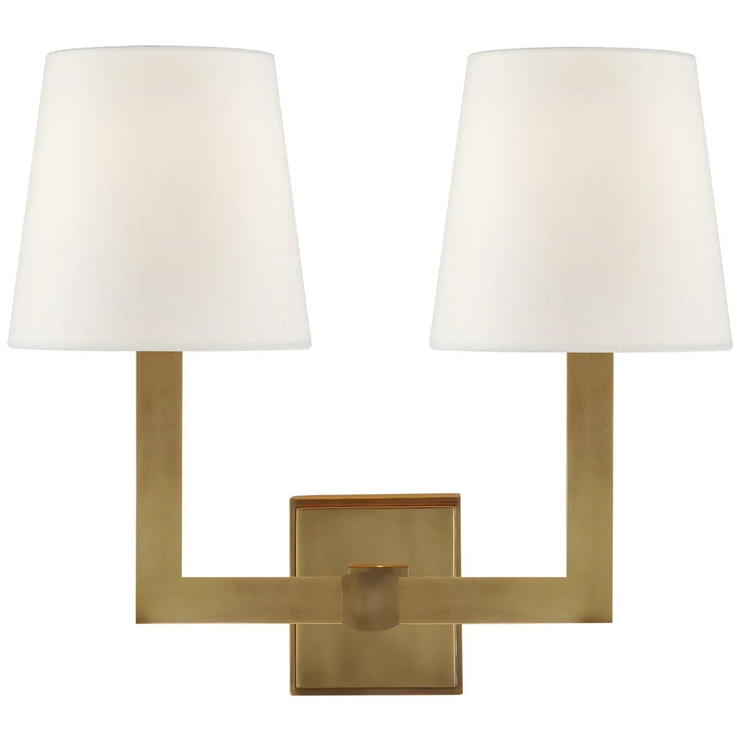 Square Tube Double Sconce