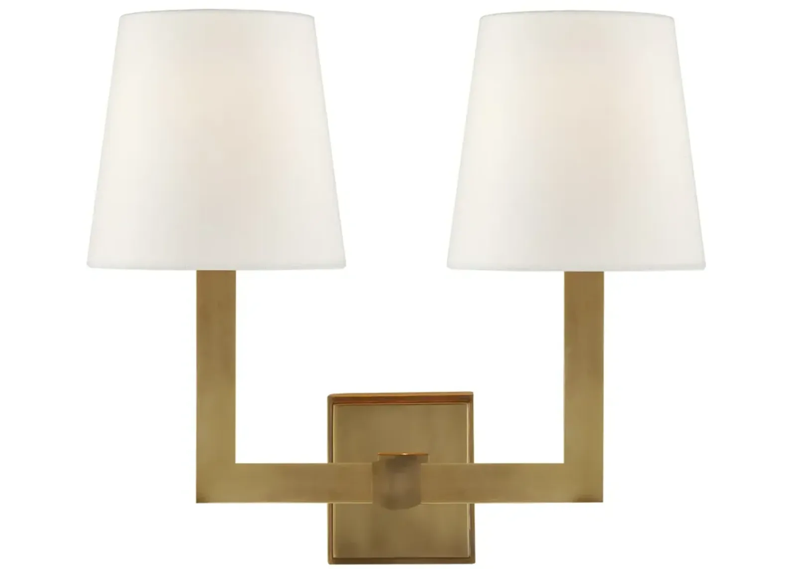 Square Tube Double Sconce