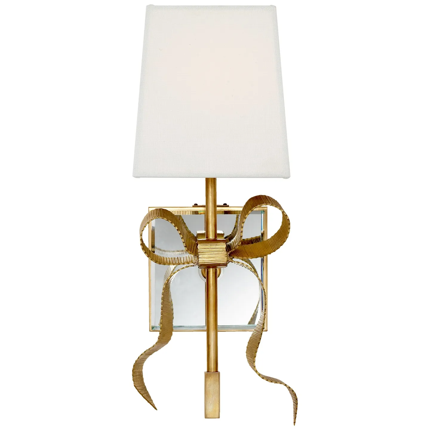 Ellery Gros-Grain Bow Sconce