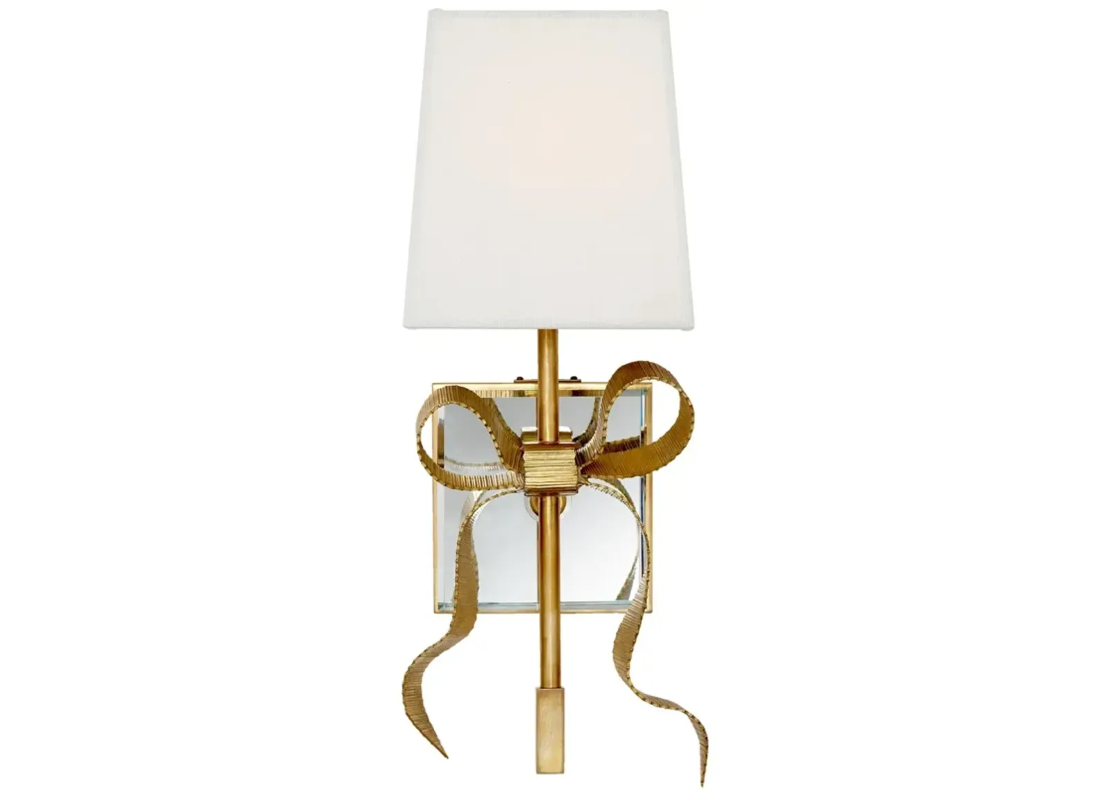 Ellery Gros-Grain Bow Sconce