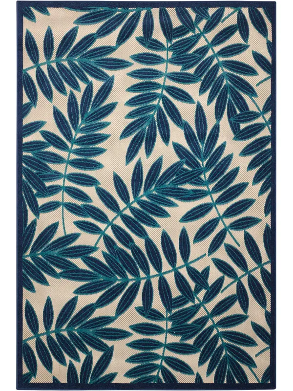 Aloha ALH18 Navy 3'6" x 5'6" Rug