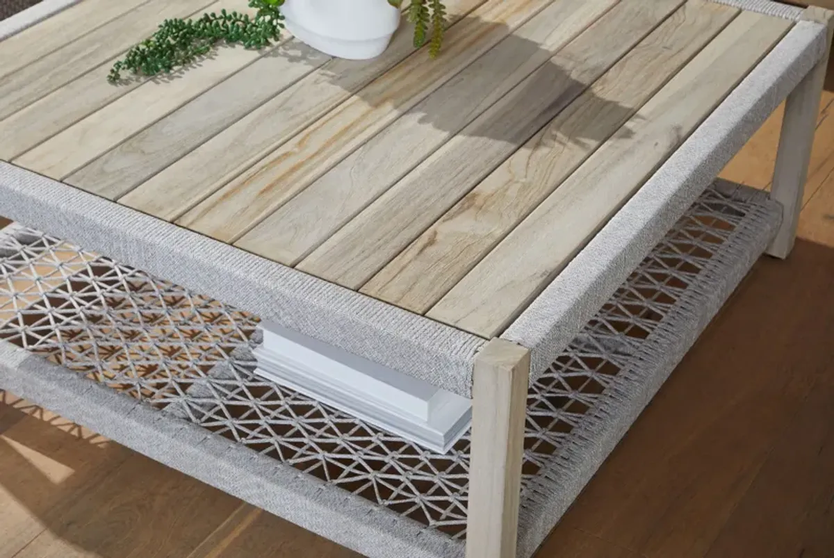 Wrap Outdoor Square Coffee Table