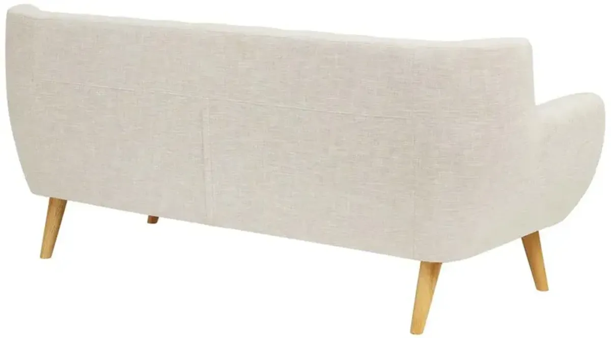 Remark Upholstered Fabric Sofa - Beige