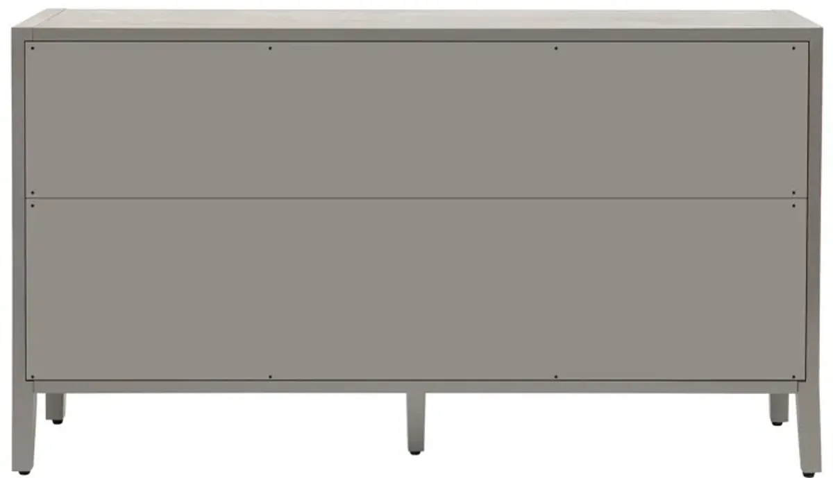 Merax Retro Storage Cabinet Sideboard with Adjustable Shelves