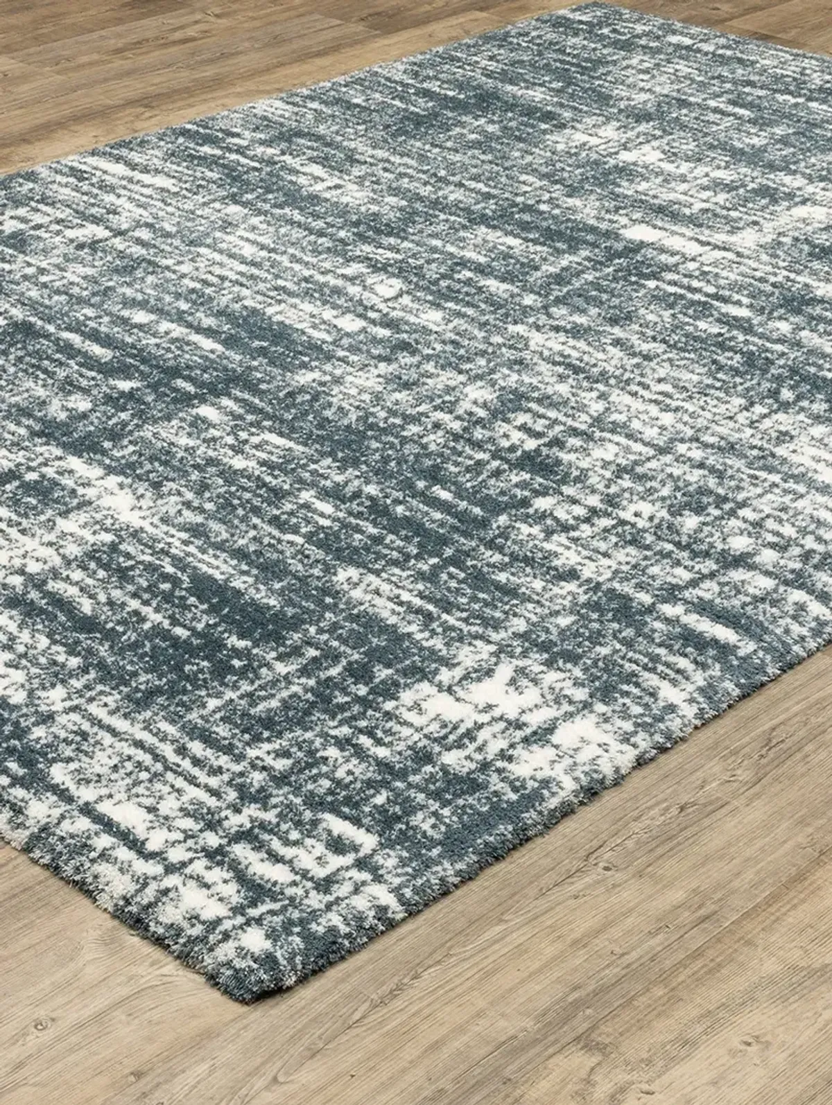 Galileo 2'3" x 7'6" Blue Rug