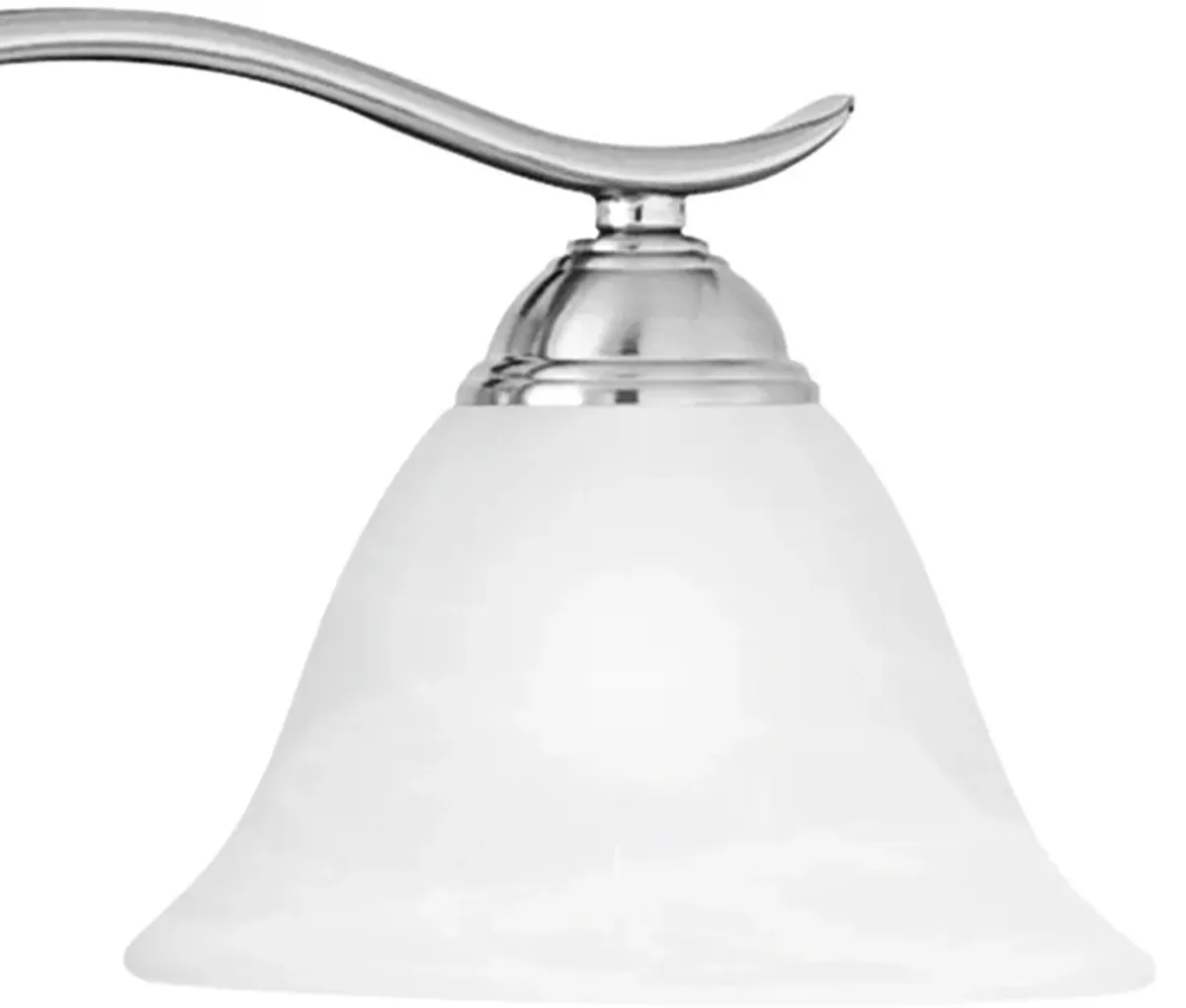 Prestige 36'' Wide 4-Light Silver Vanity Light