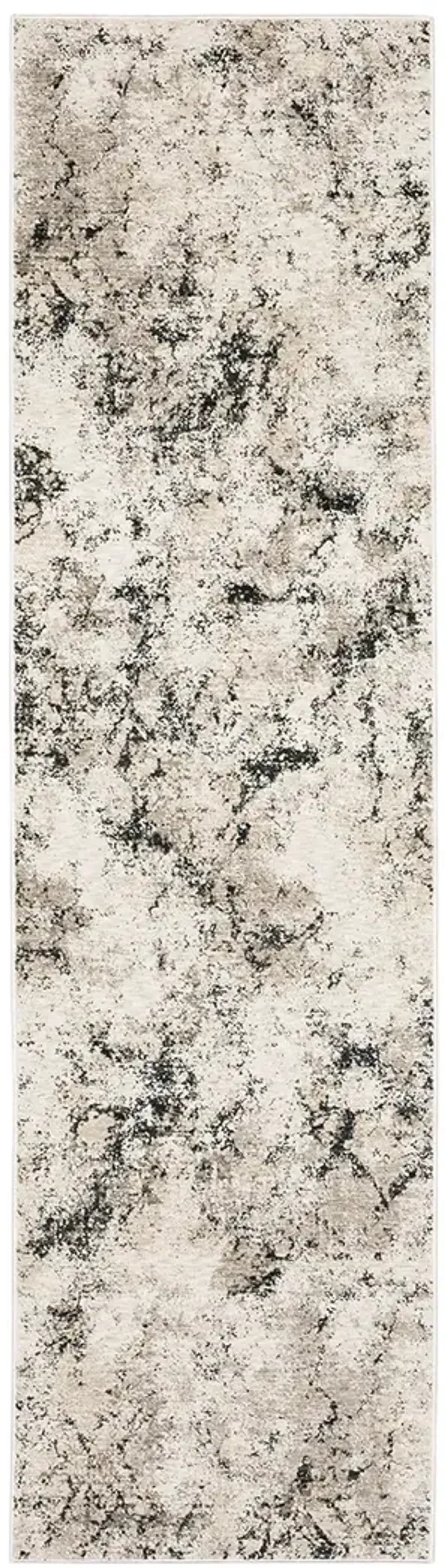 Nebulous 2'3" x 7'6" Ivory Rug