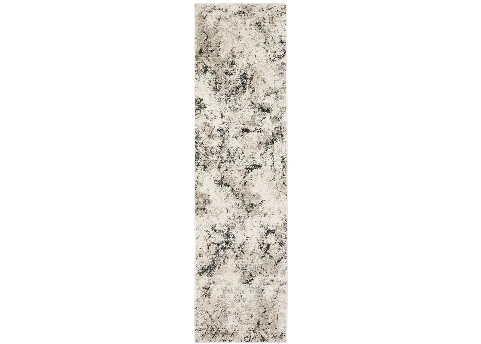 Nebulous 2'3" x 7'6" Ivory Rug