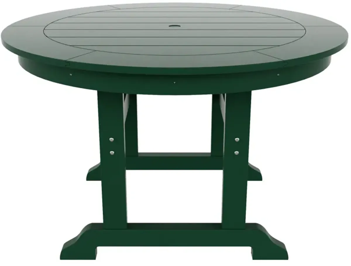 WestinTrends 47" Round Outdoor Patio Dining Table