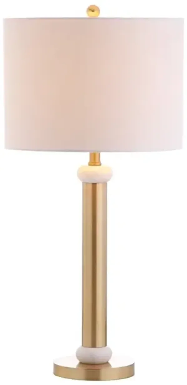 Gregory Metal/Marble LED Table Lamp