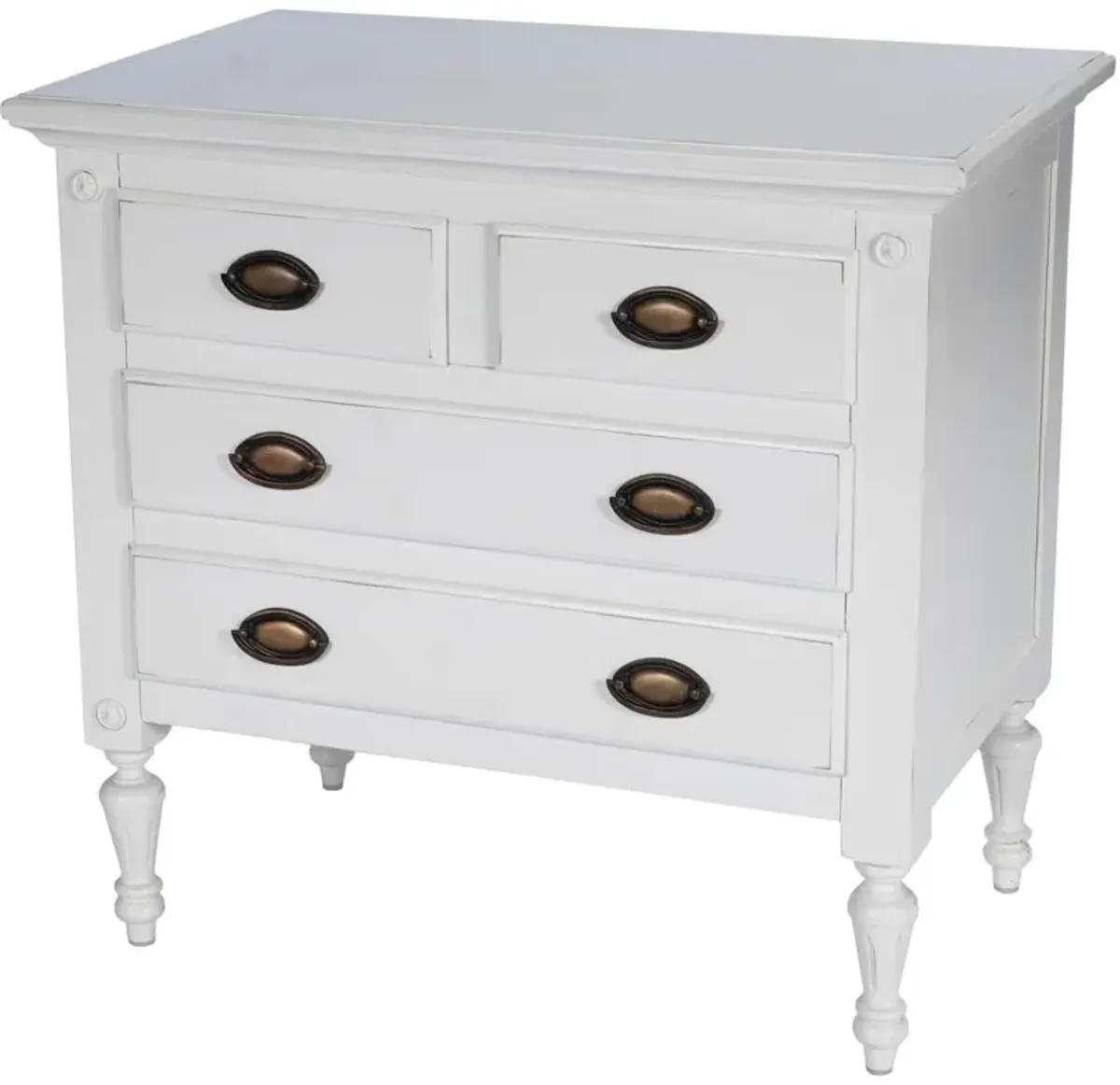 Butler Specialty Easterbrook 4 Drawer Chest, White