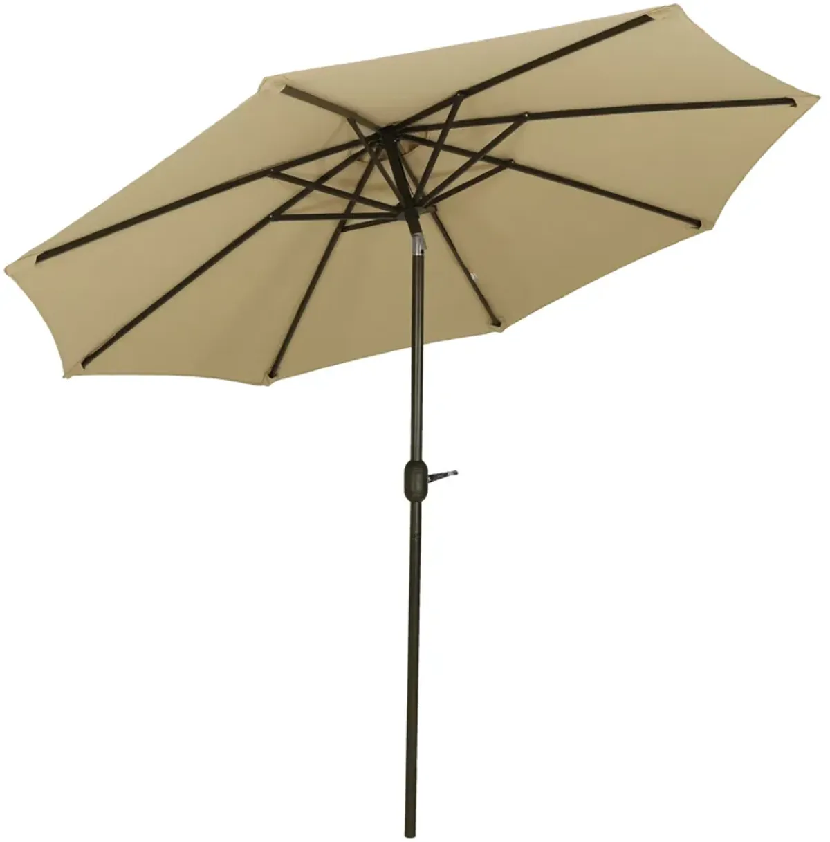 Sunnydaze 9 ft Sunbrella Patio Umbrella with Tilt and Crank