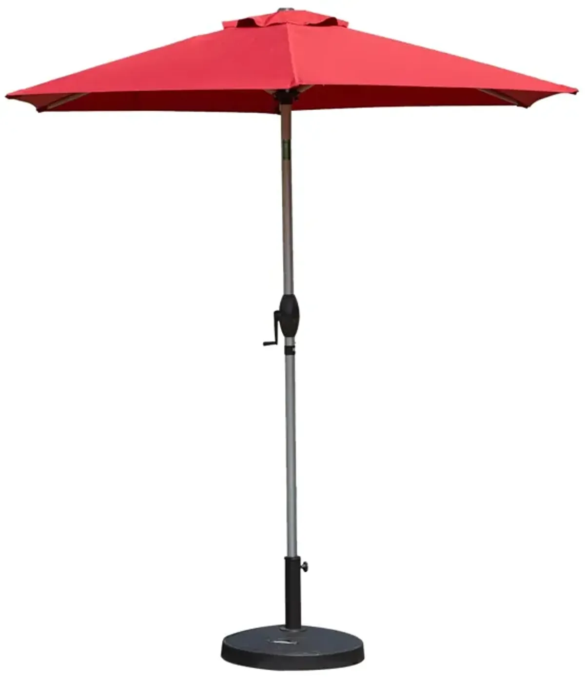 MONDAWE 7.5FT Patio Umbrella, Outdoor Table Umbrella with Push Button Tilt and Crank, UV Protection Waterproof Market Sun Umbrella with 8 Sturdy Ribs for Garden, Deck, Backyard, Pool