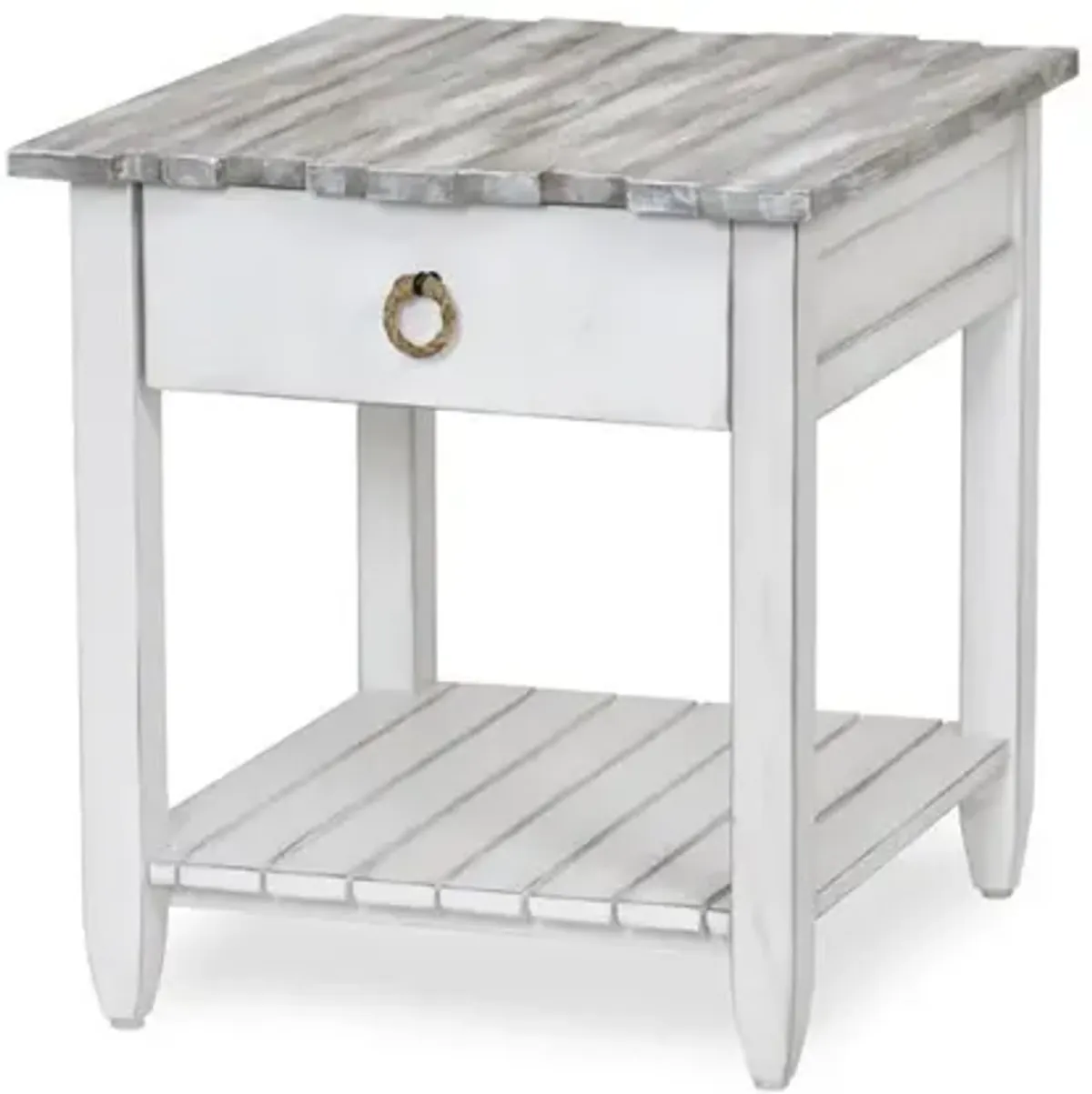 Sea Winds Coastal Furniture Picket Fence End Table