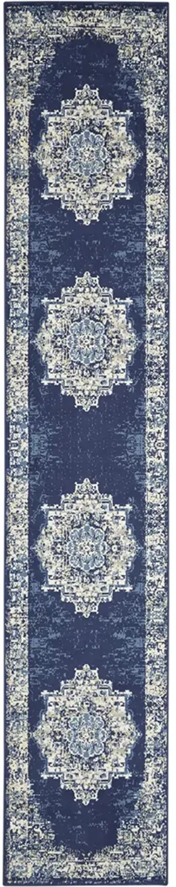 Grafix GRF14 Navy/Blue 2' x 4' Rug