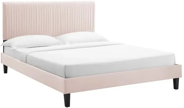 Modway - Peyton Performance Velvet King Platform Bed