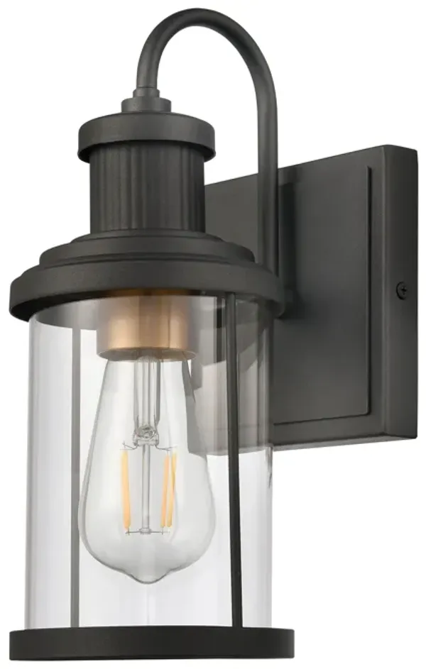 Millburn 12'' Black High 1-Light Sconce