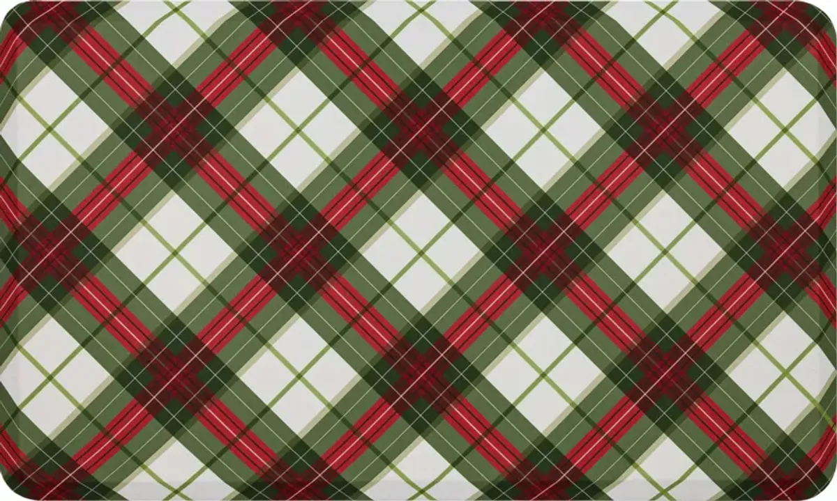 Tis The Season Plaid Multi 1' 6" x 2' 6" Door Mat