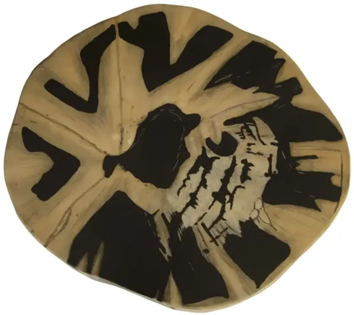 Cast Petrified Wood Stool