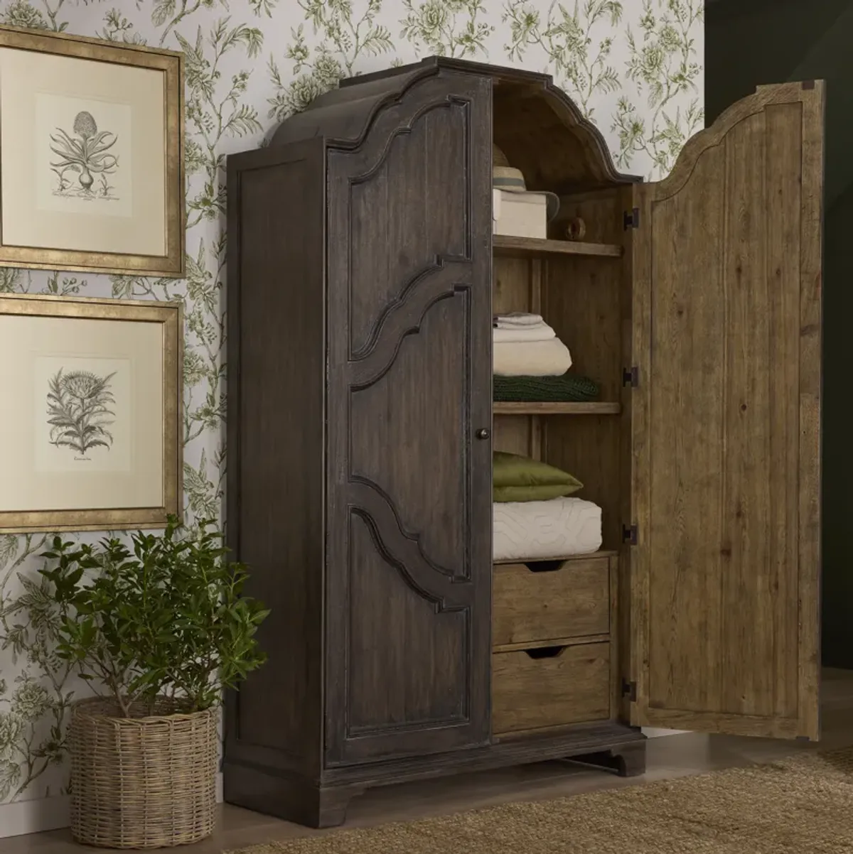 Revival Row 2-Door Armoire