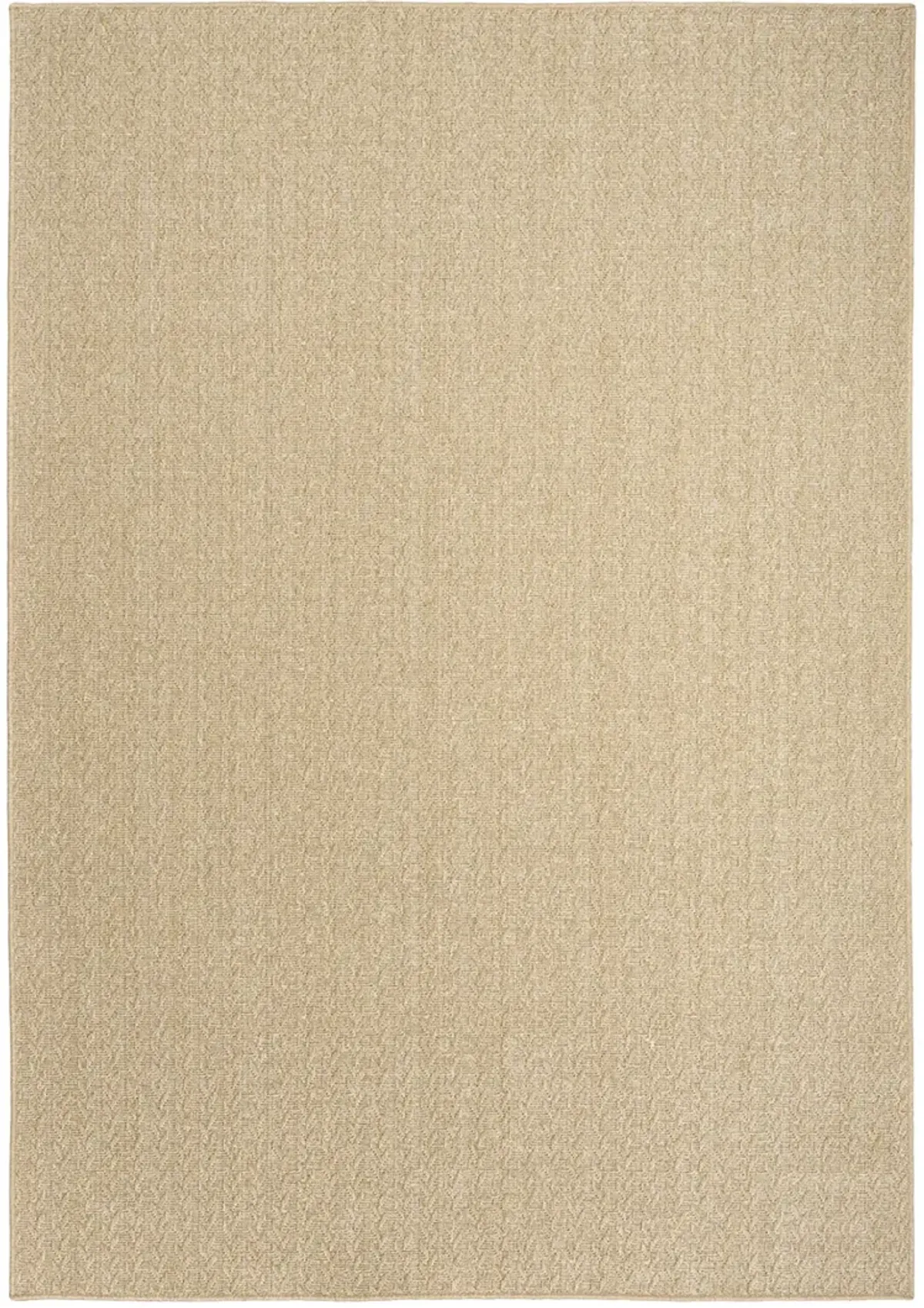 Tulum TLM02 Taupe 5'3" x 7' Rug