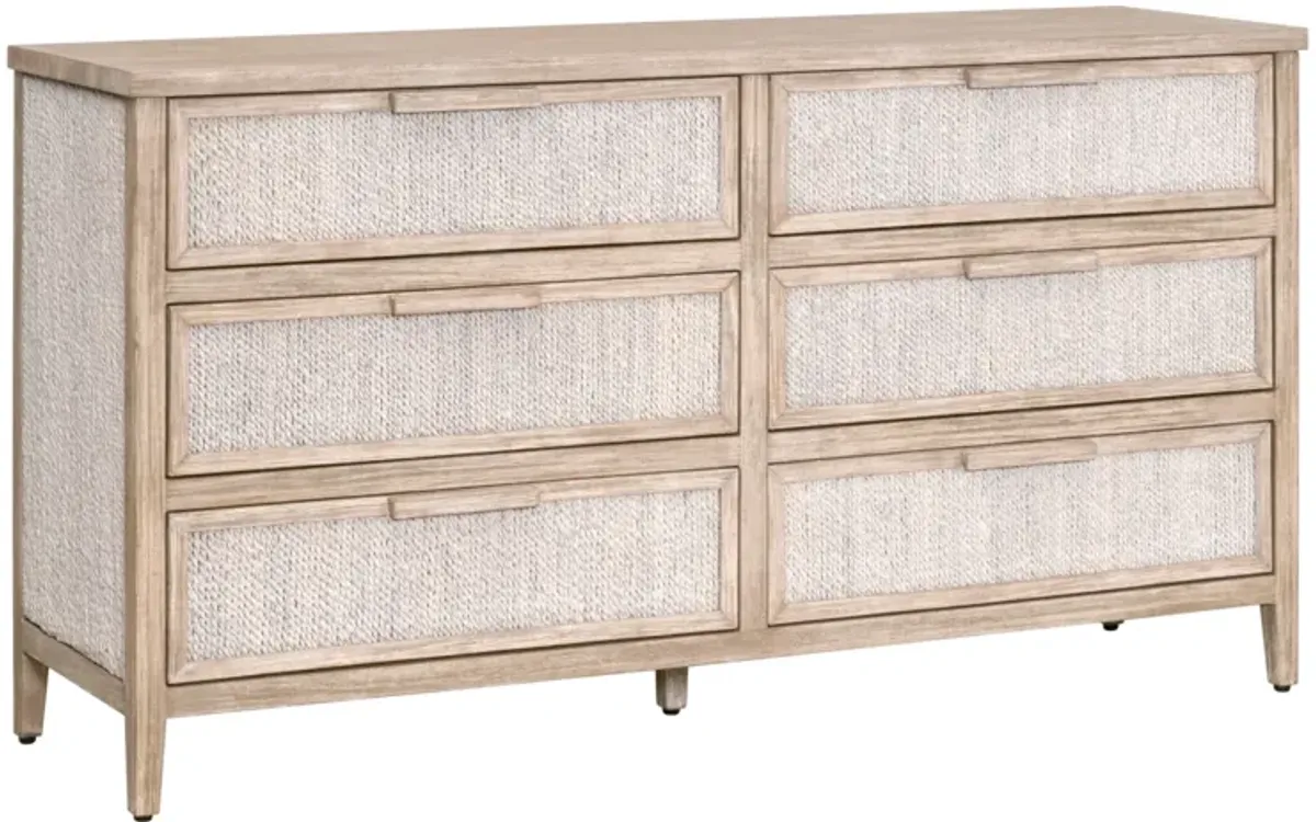 Malay 6-Drawer Double Dresser