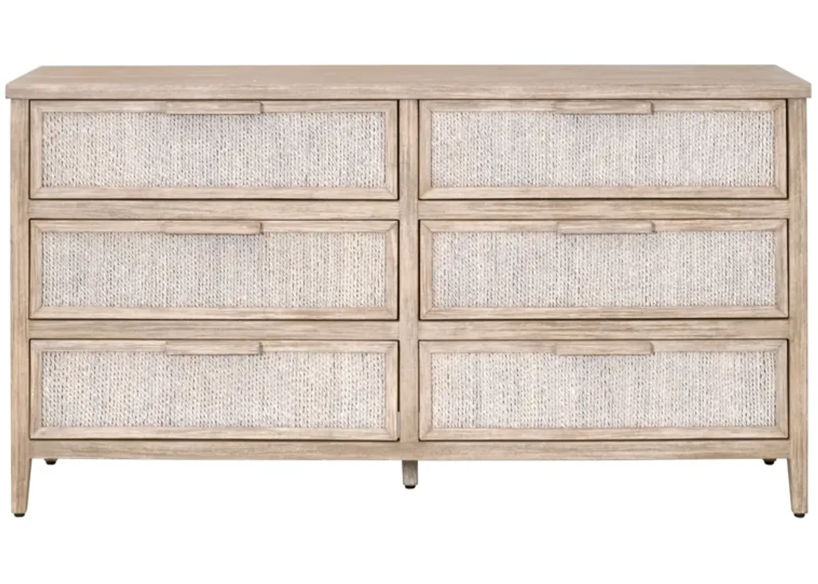 Malay 6-Drawer Double Dresser