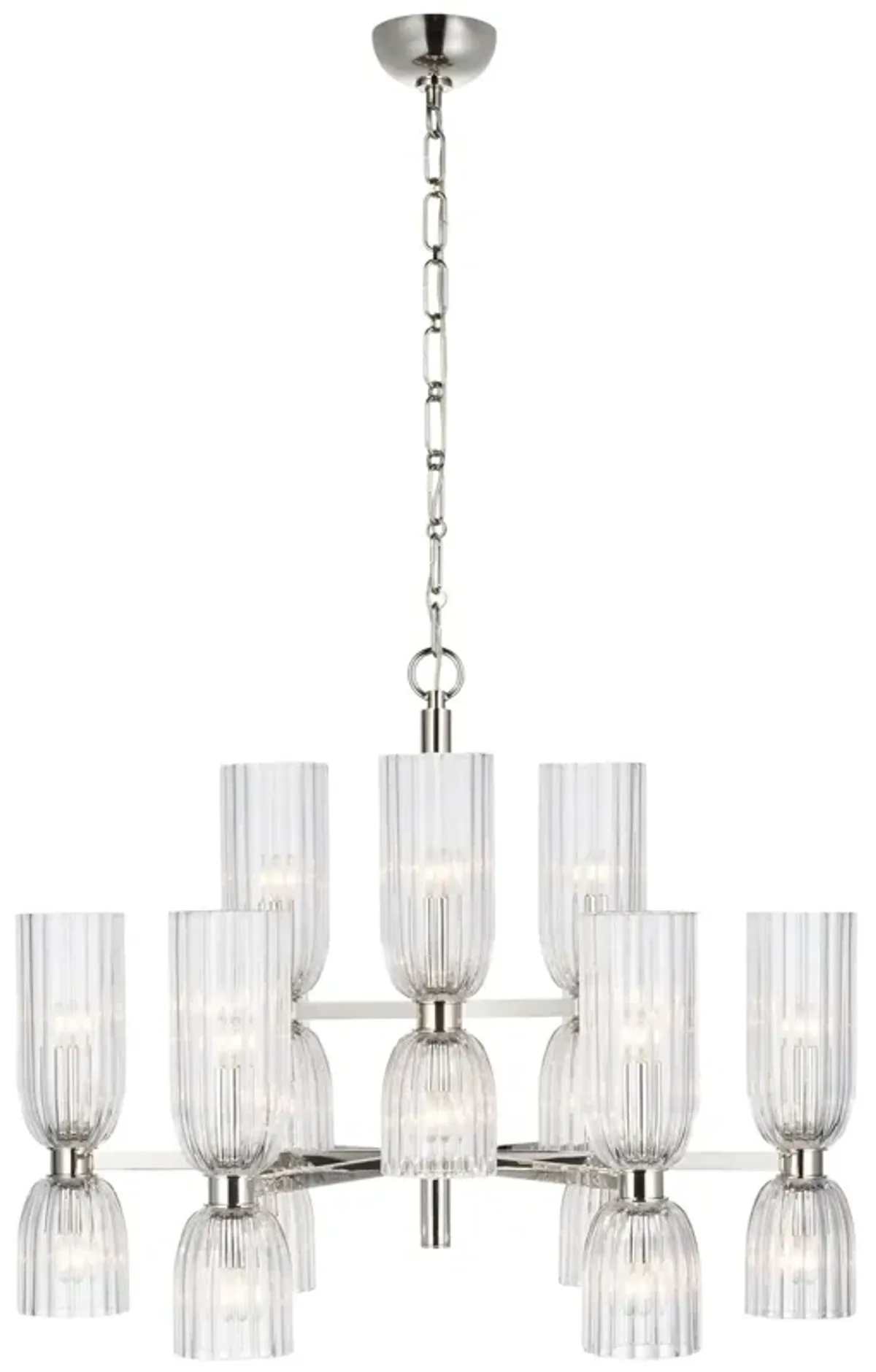 Asalea Med 2-Tier Chandelier