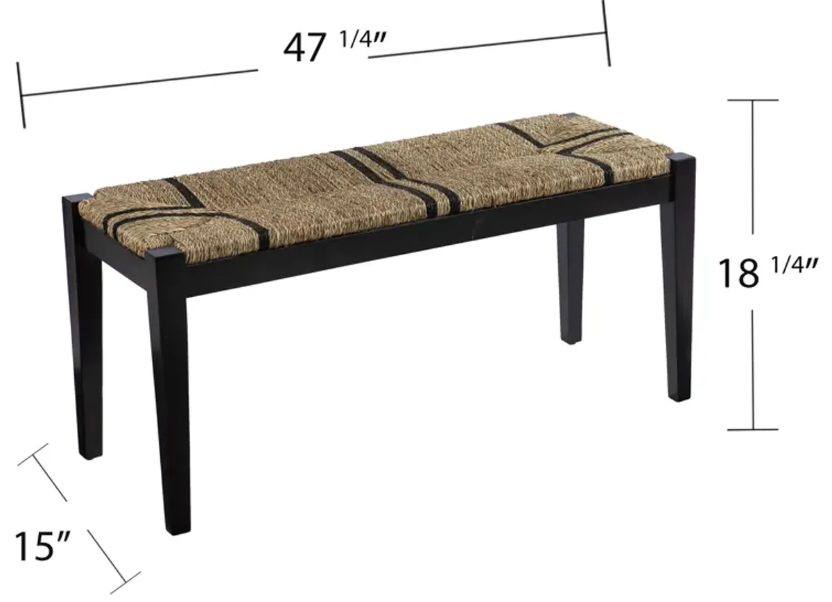 Grogan Seagrass Bench