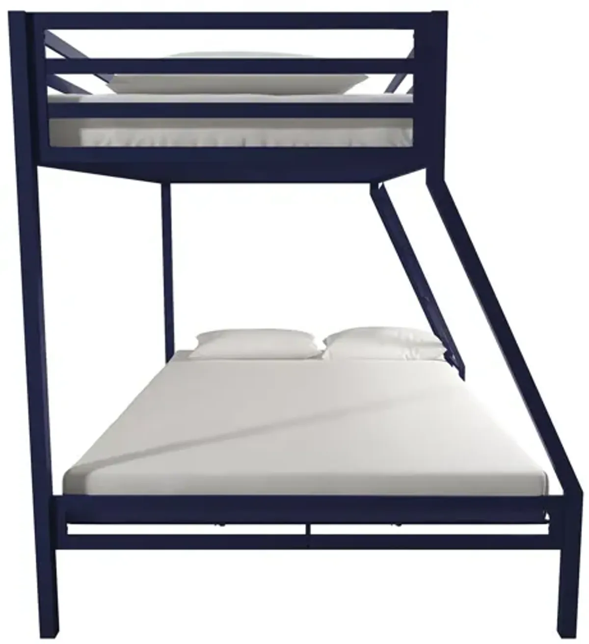 Mainstays Premium Twin over Full Metal Bunk Bed, Blue