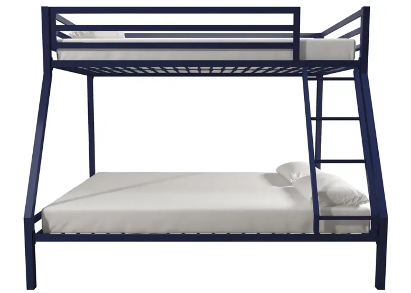 Mainstays Premium Twin over Full Metal Bunk Bed, Blue