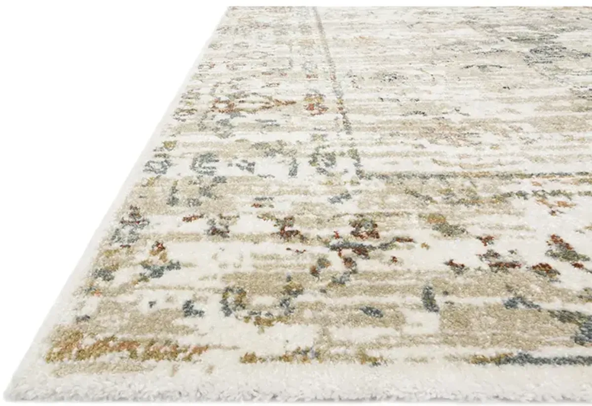 James JAE02 Ivory/Multi 7'10" x 10'10" Rug by Magnolia Home by Joanna Gaines