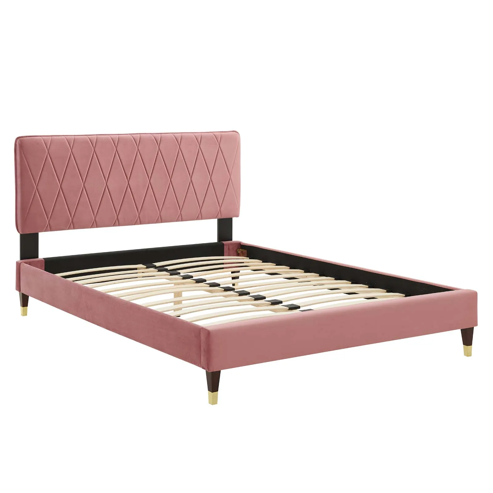 Modway - Phillipa Performance Velvet Queen Platform Bed