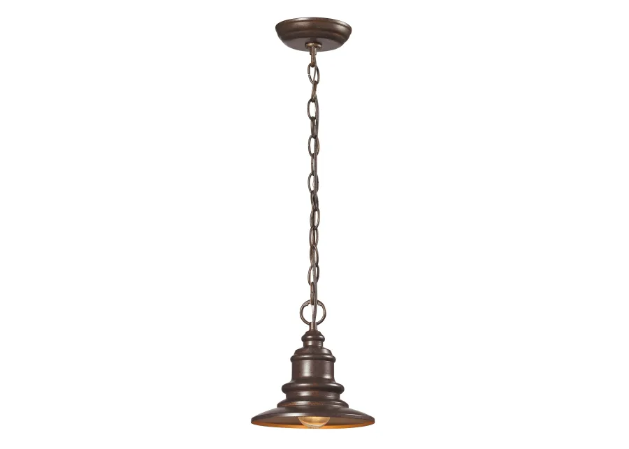 Marina 8'' Wide 1-Light Outdoor Pendant