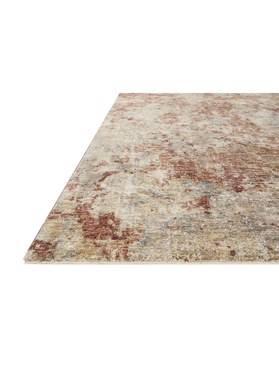 Gaia Taupe/Brick 11'6" x 15'5" Rug