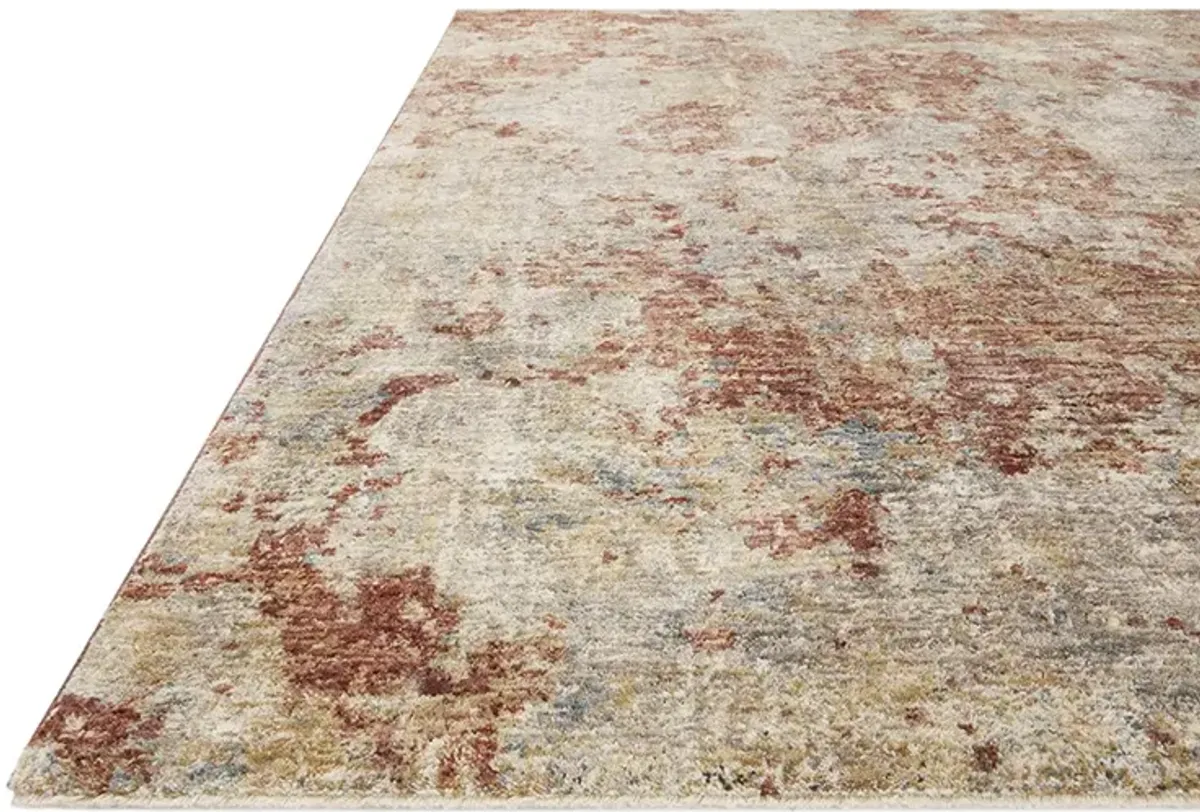 Gaia Taupe/Brick 11'6" x 15'5" Rug