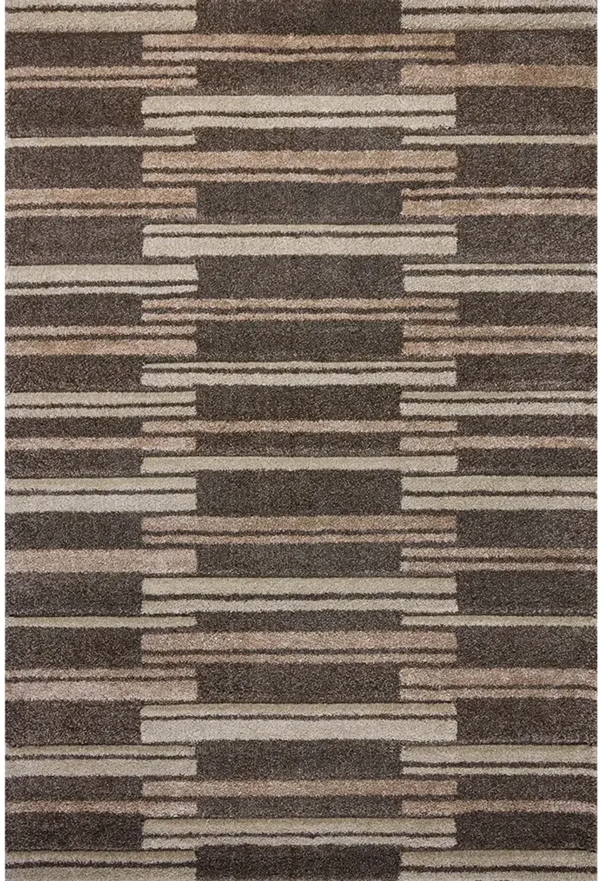 Silas SLA-08 Mocha / Champagne 5''3" x 7''8" Rug by