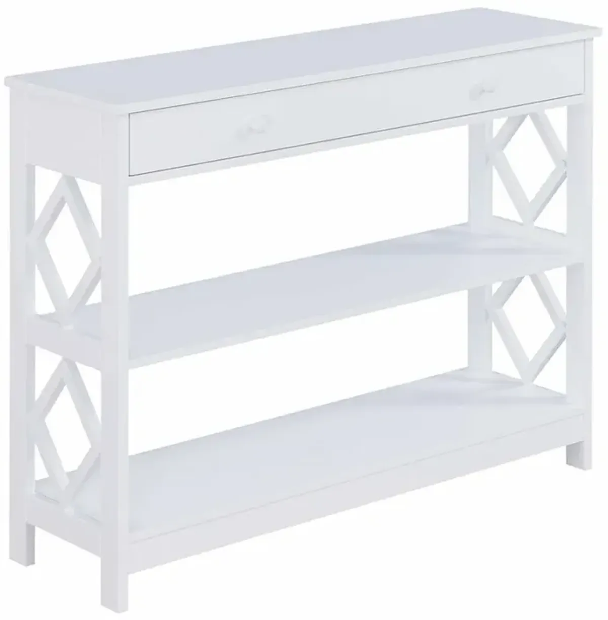 Convience Concept, Inc. Diamond 1 Drawer Console Table